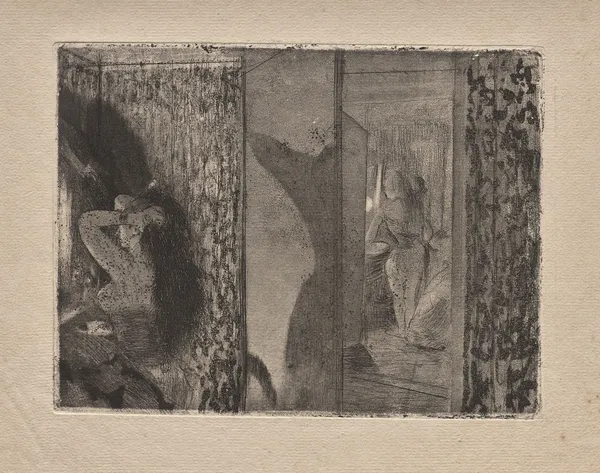 Actresses in Their Dressing Rooms, 1879 – nr 1 av Edgar Degas
