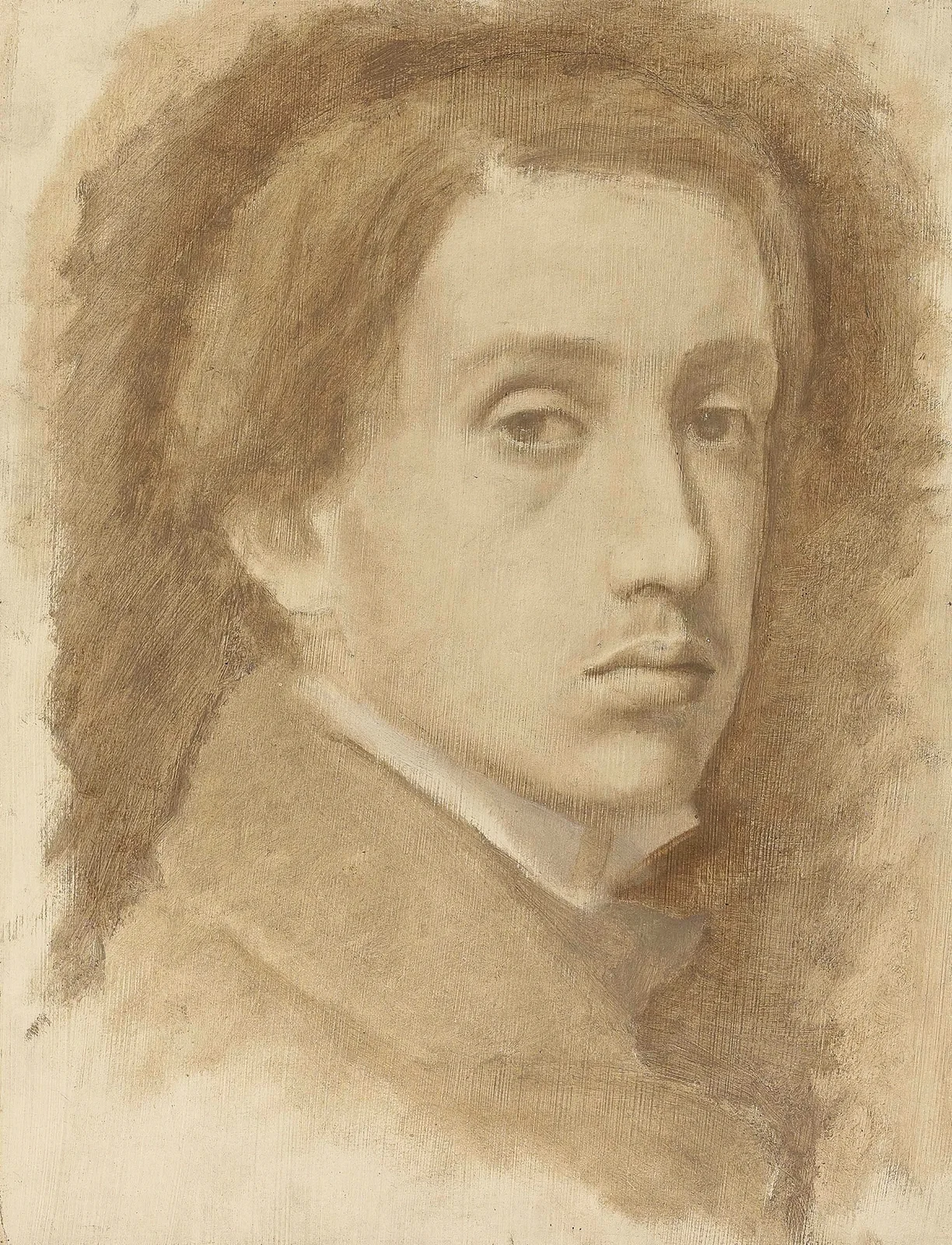 Autoportrait av Edgar Degas