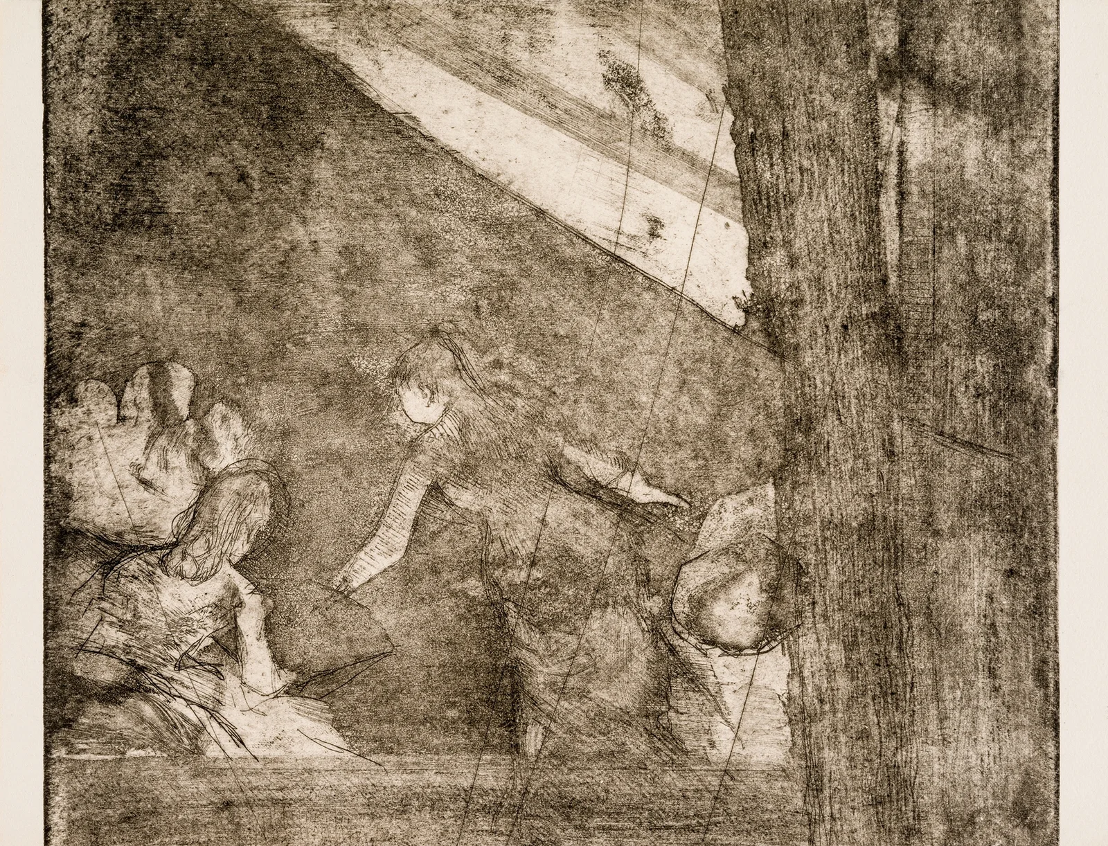 Aux Ambassadeurs av Edgar Degas