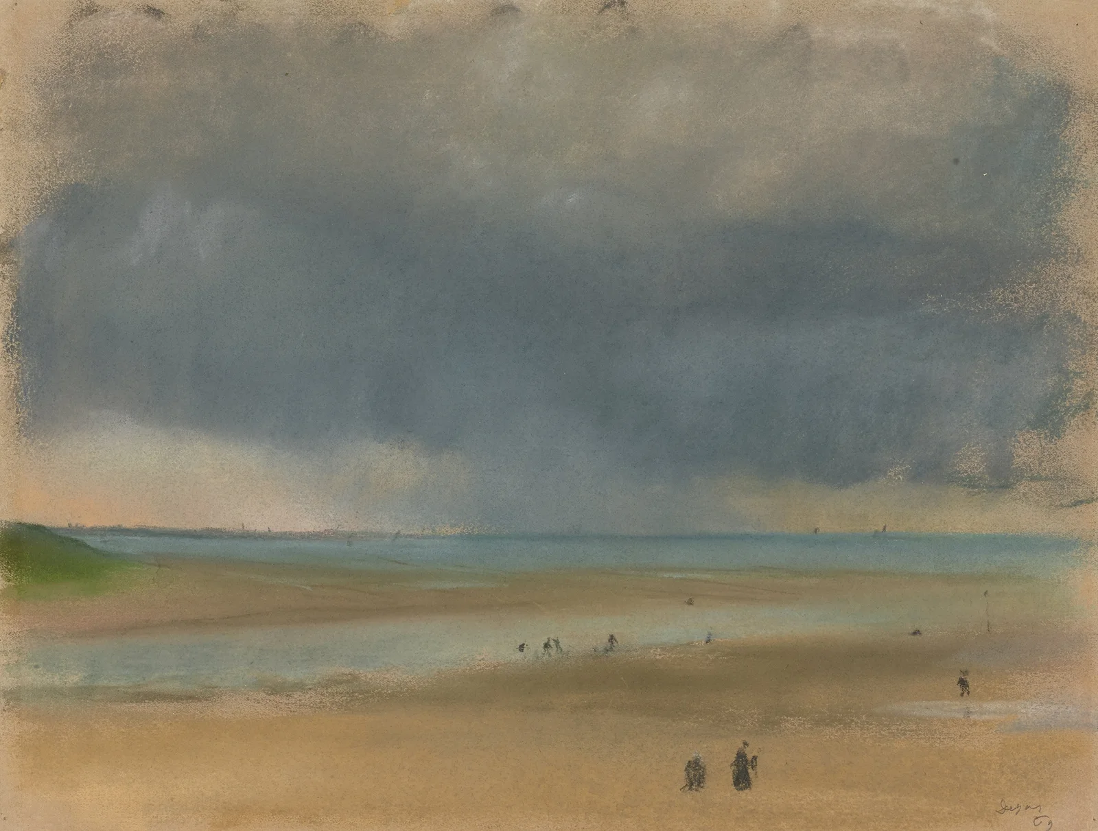 Beside the Sea av Edgar Degas