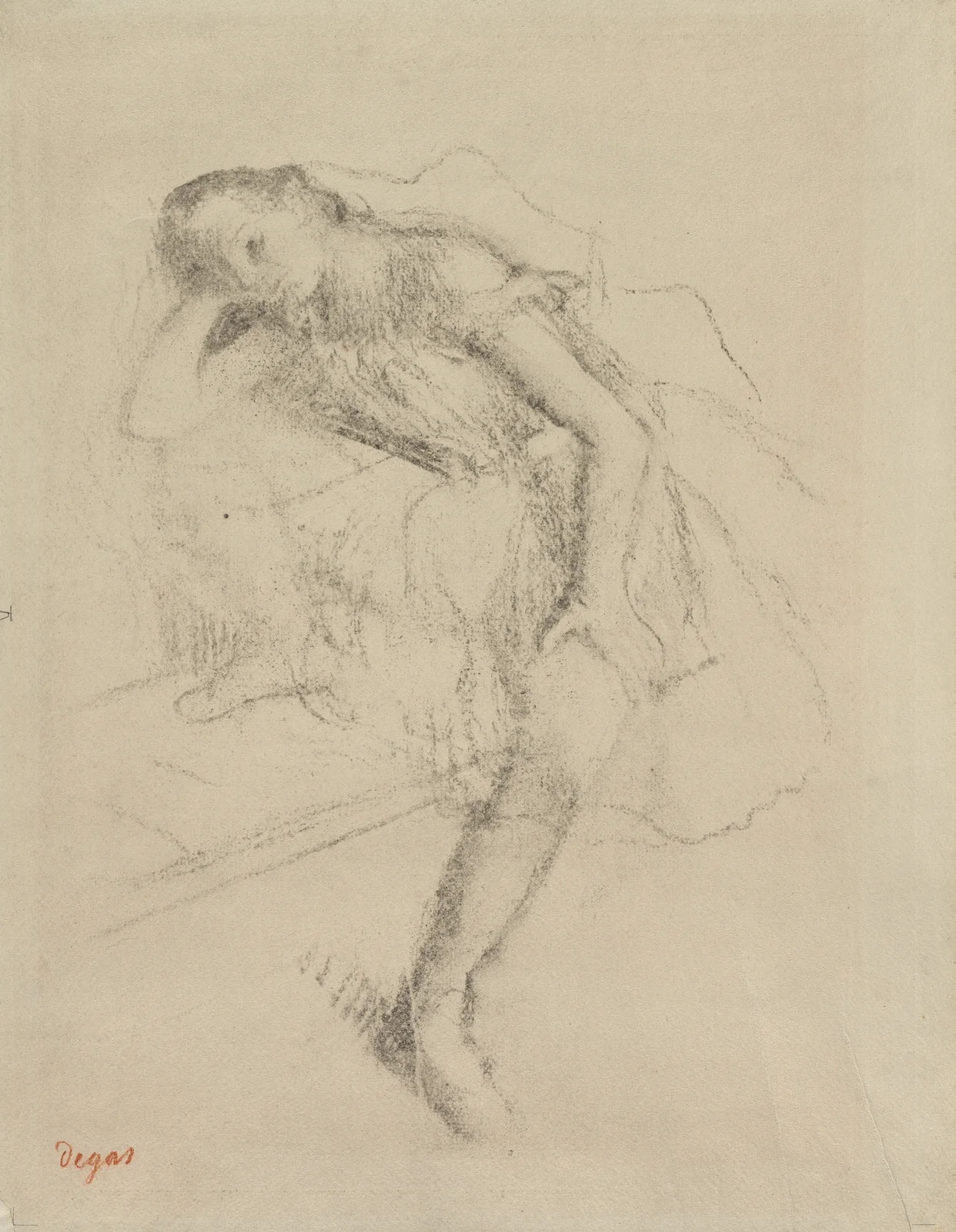 Dancer at Rest av Edgar Degas