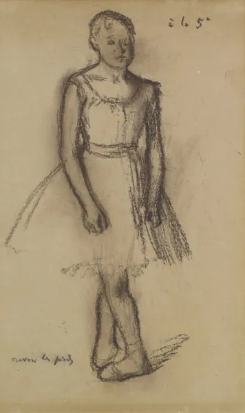 Danseuse en cinquième position av Edgar Degas