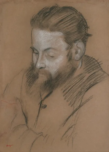 Diego Martelli av Edgar Degas