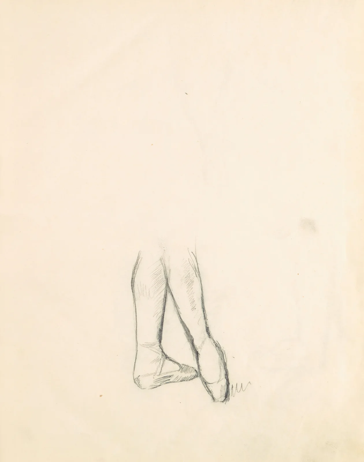 Figure Studies 12 av Edgar Degas