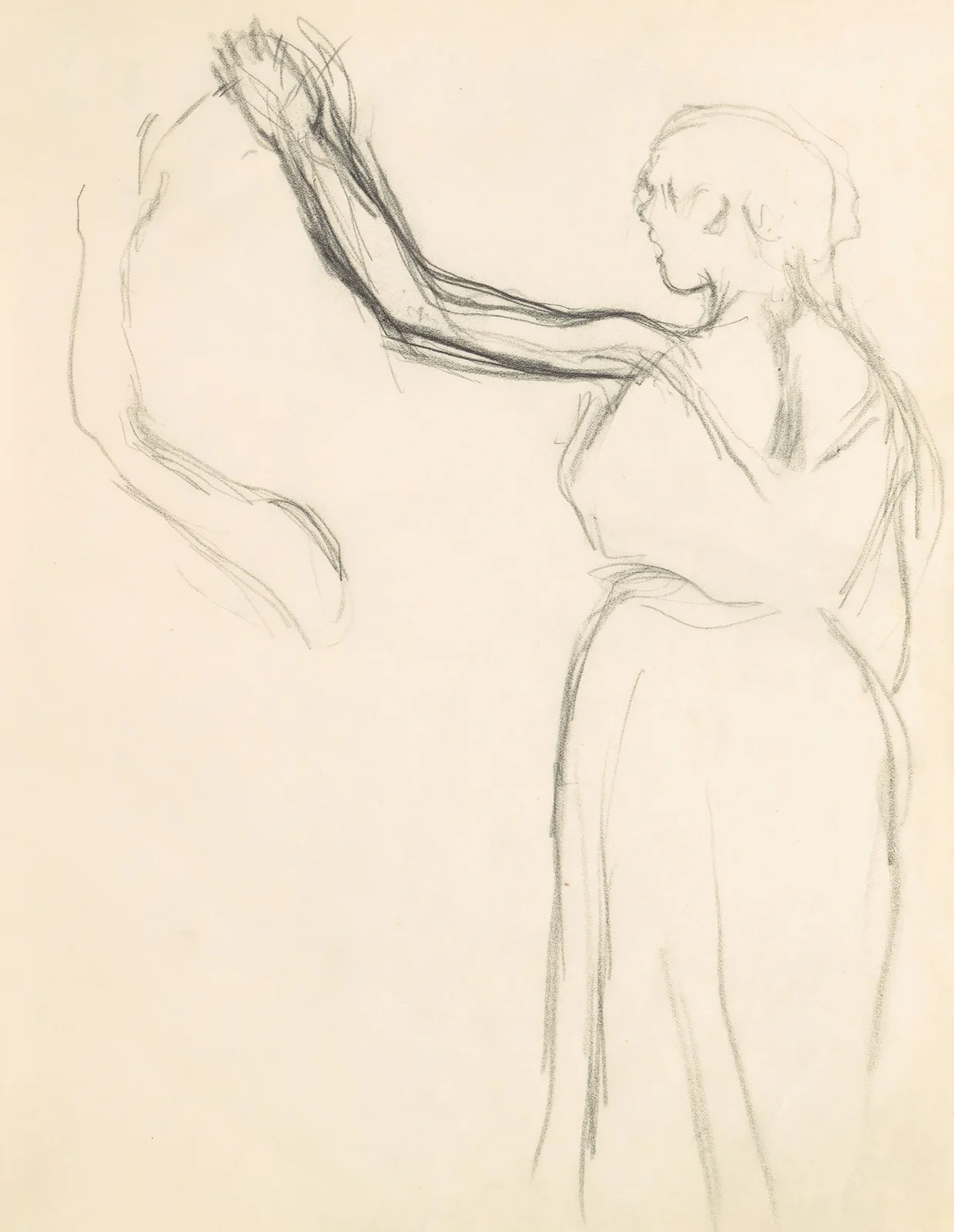 Figure Studies 16 av Edgar Degas