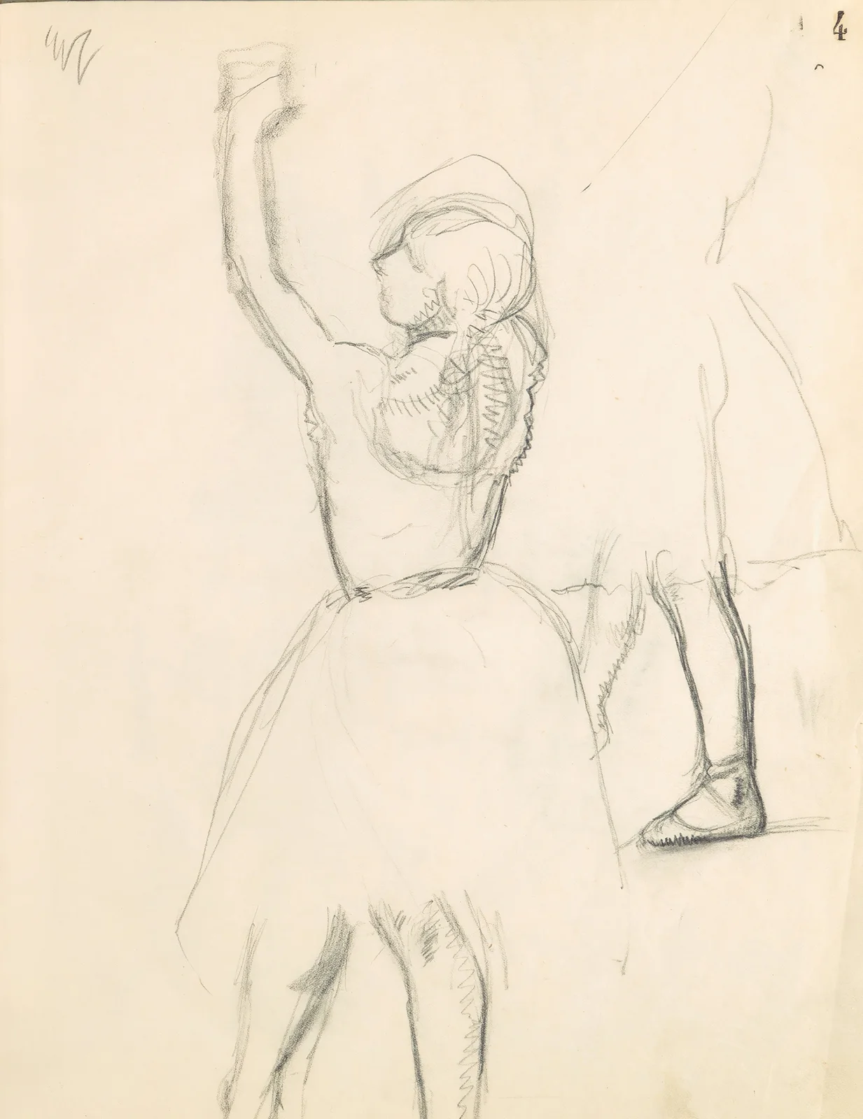 Figure Studies 4 av Edgar Degas