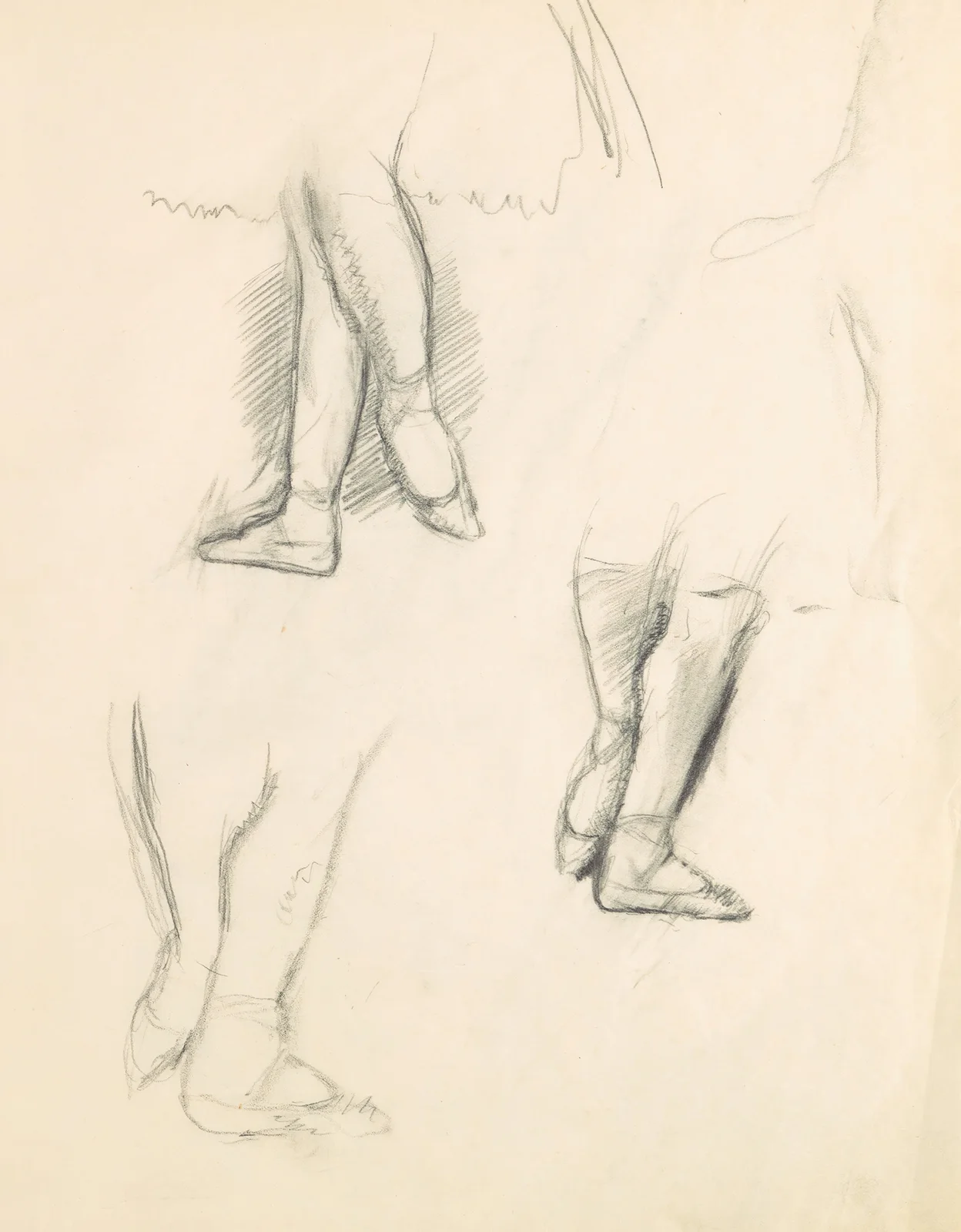 Figure Studies 6 av Edgar Degas