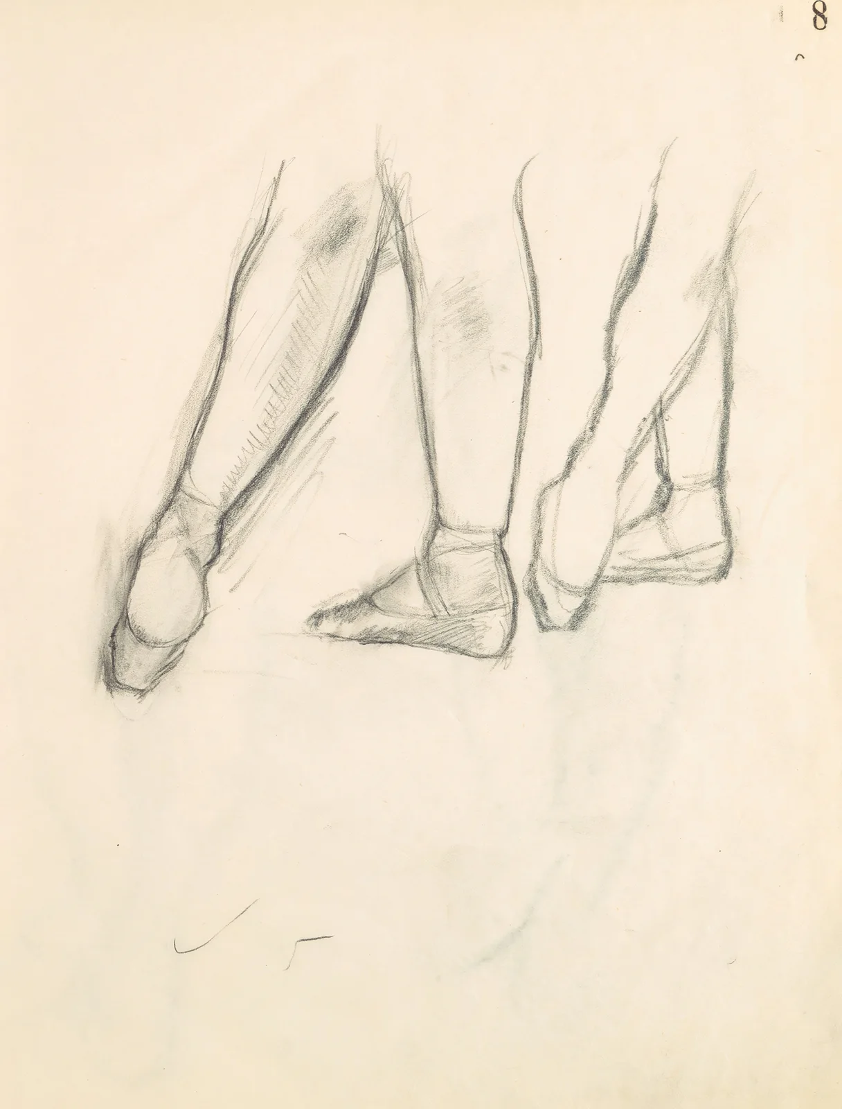 Figure Studies 9 av Edgar Degas