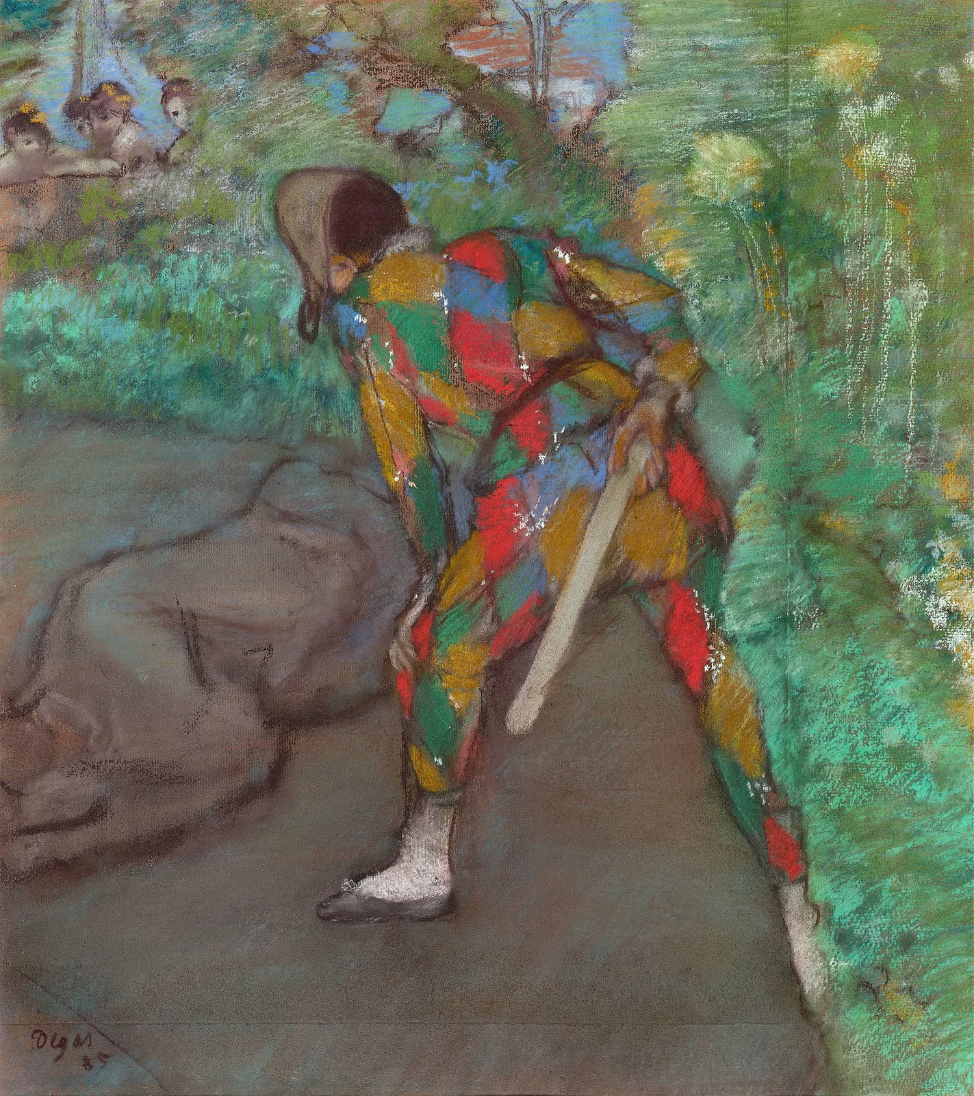 Harlequin av Edgar Degas
