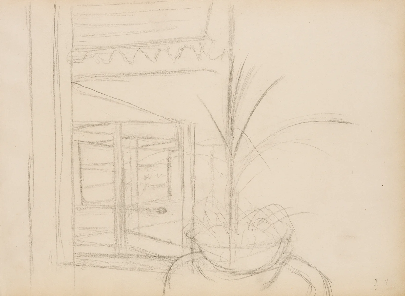 Interior Scene av Edgar Degas