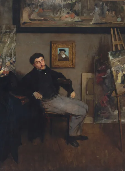 James-Jacques-Joseph Tissot (1836–1902) av Edgar Degas
