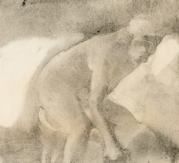 La Toilette (Le Bidet) av Edgar Degas
