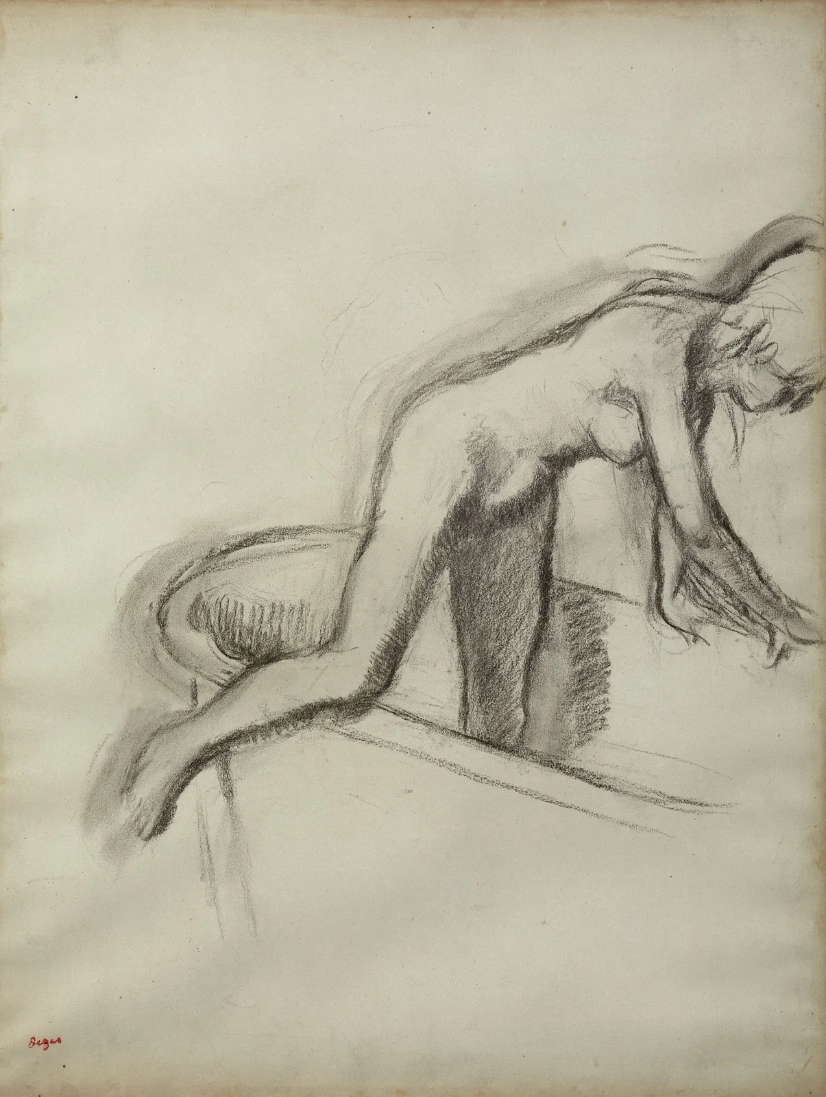 Le Bain av Edgar Degas