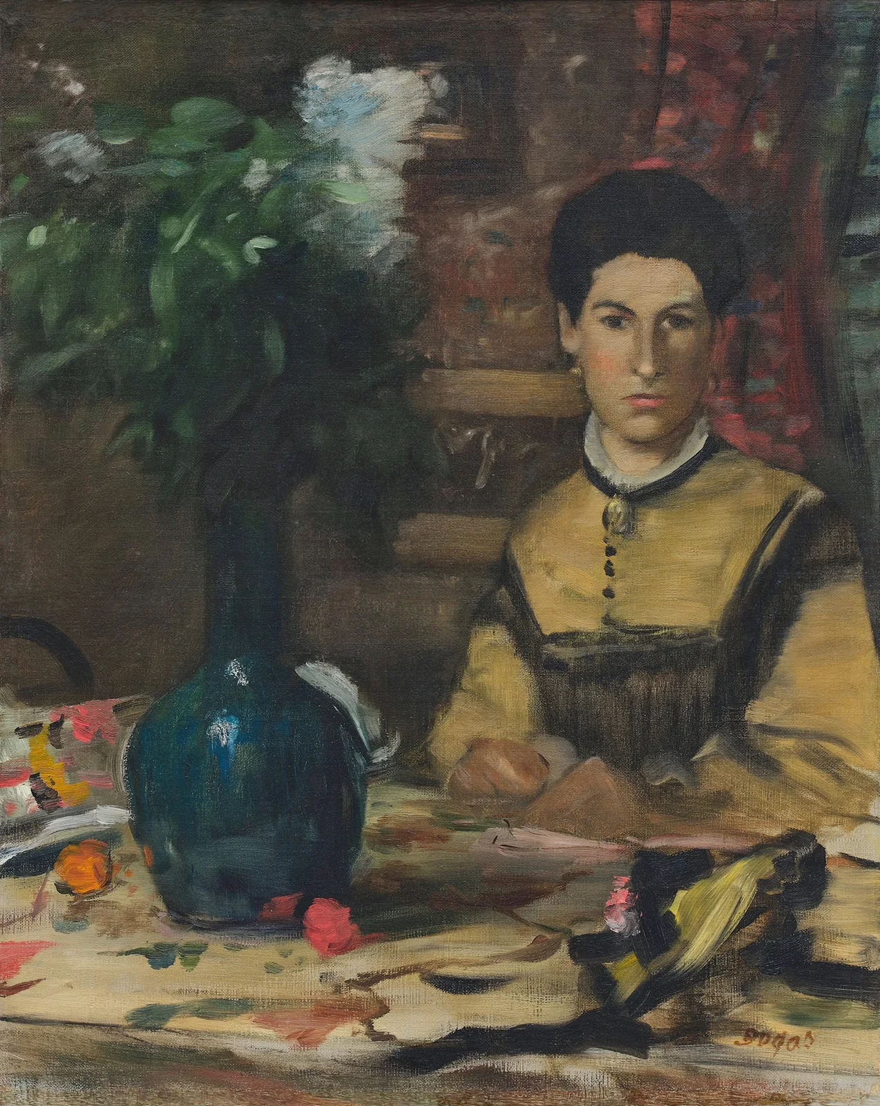 Madame de Rutté av Edgar Degas