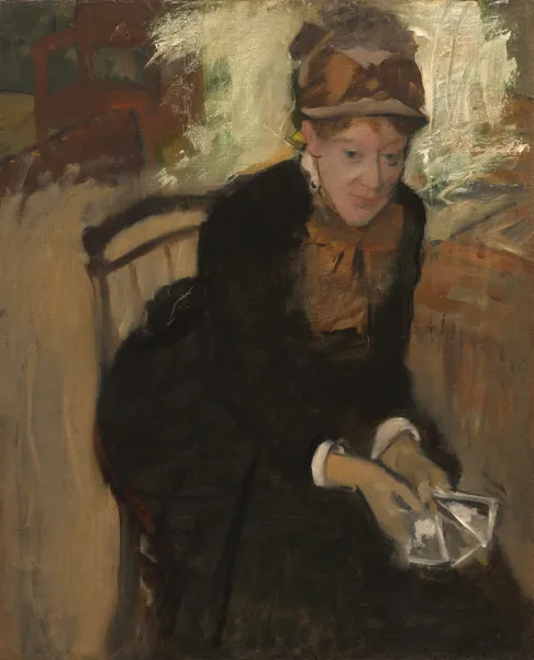 Mary Cassatt av Edgar Degas