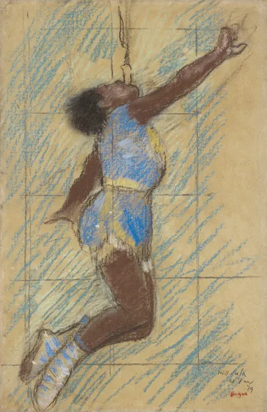 Miss Lala at the Fernando Circus av Edgar Degas
