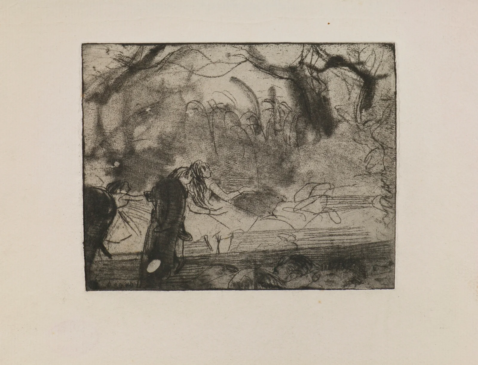 On Stage III av Edgar Degas