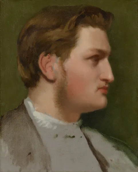 Portrait of Paul Valpinçon av Edgar Degas