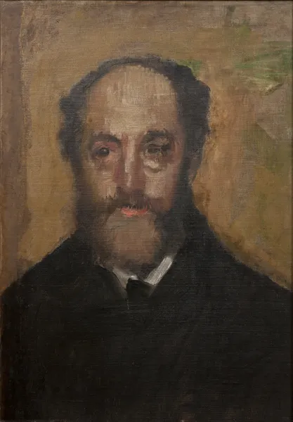 Portrait of the Art Critic Durand-Gréville av Edgar Degas