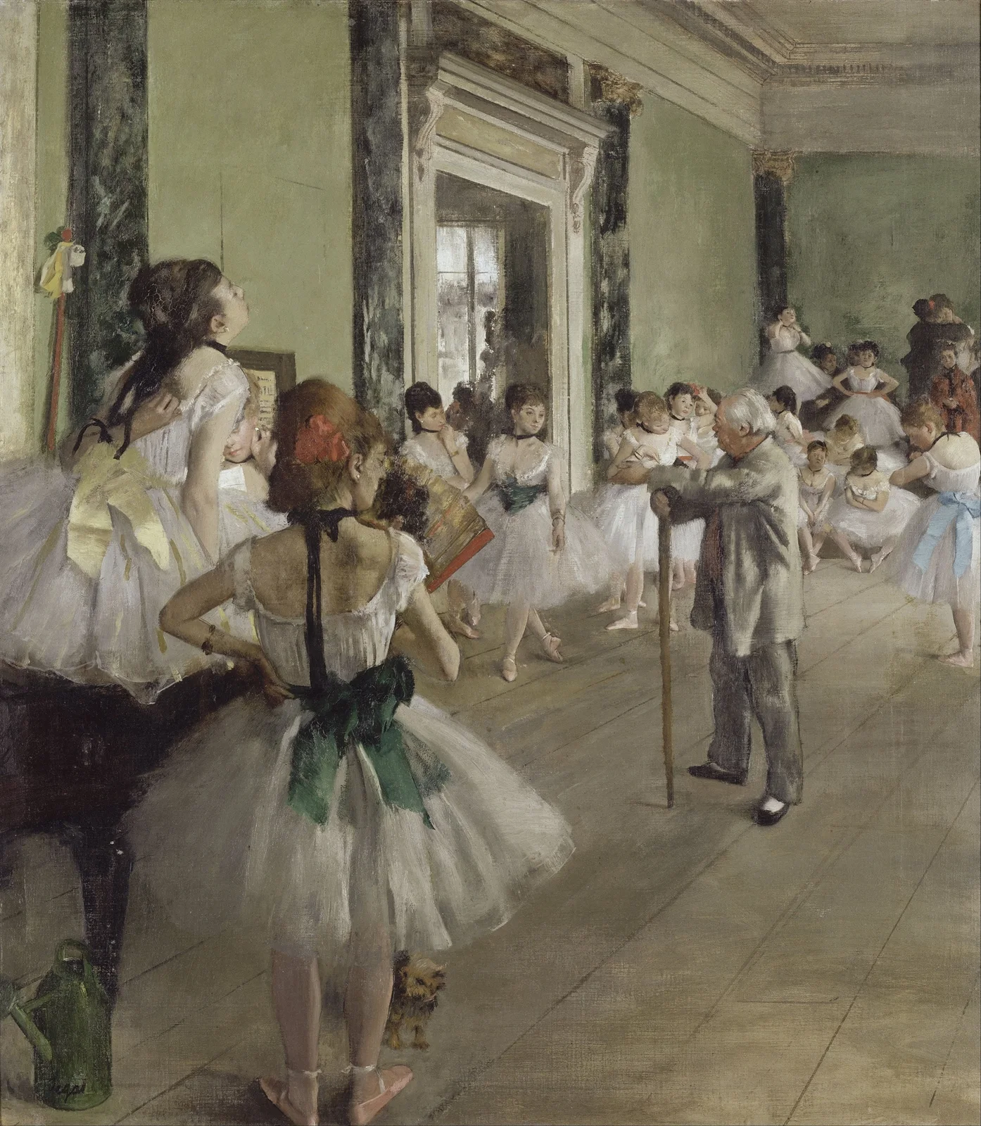 The Ballet Class av Edgar Degas