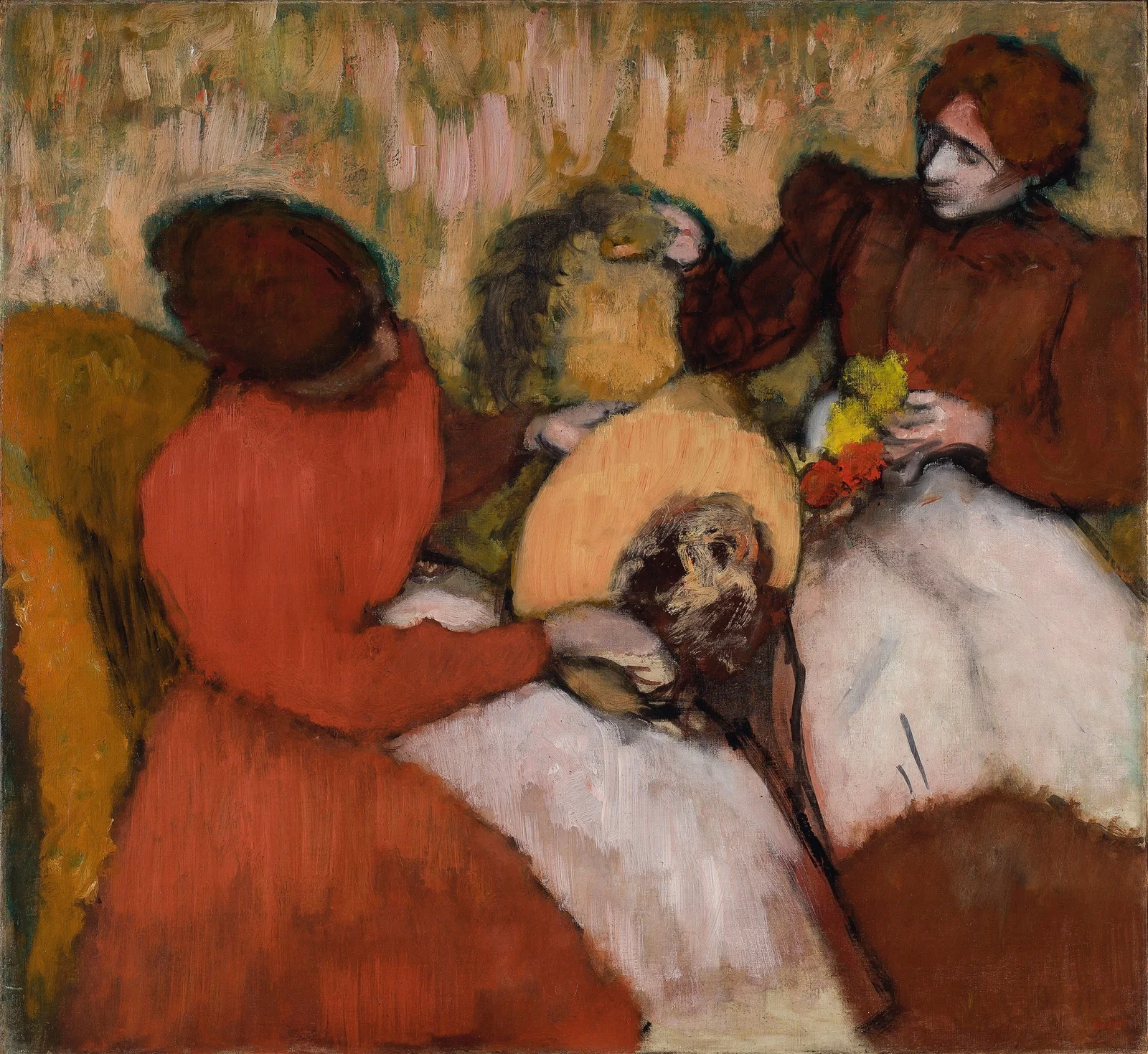 The Milliners av Edgar Degas