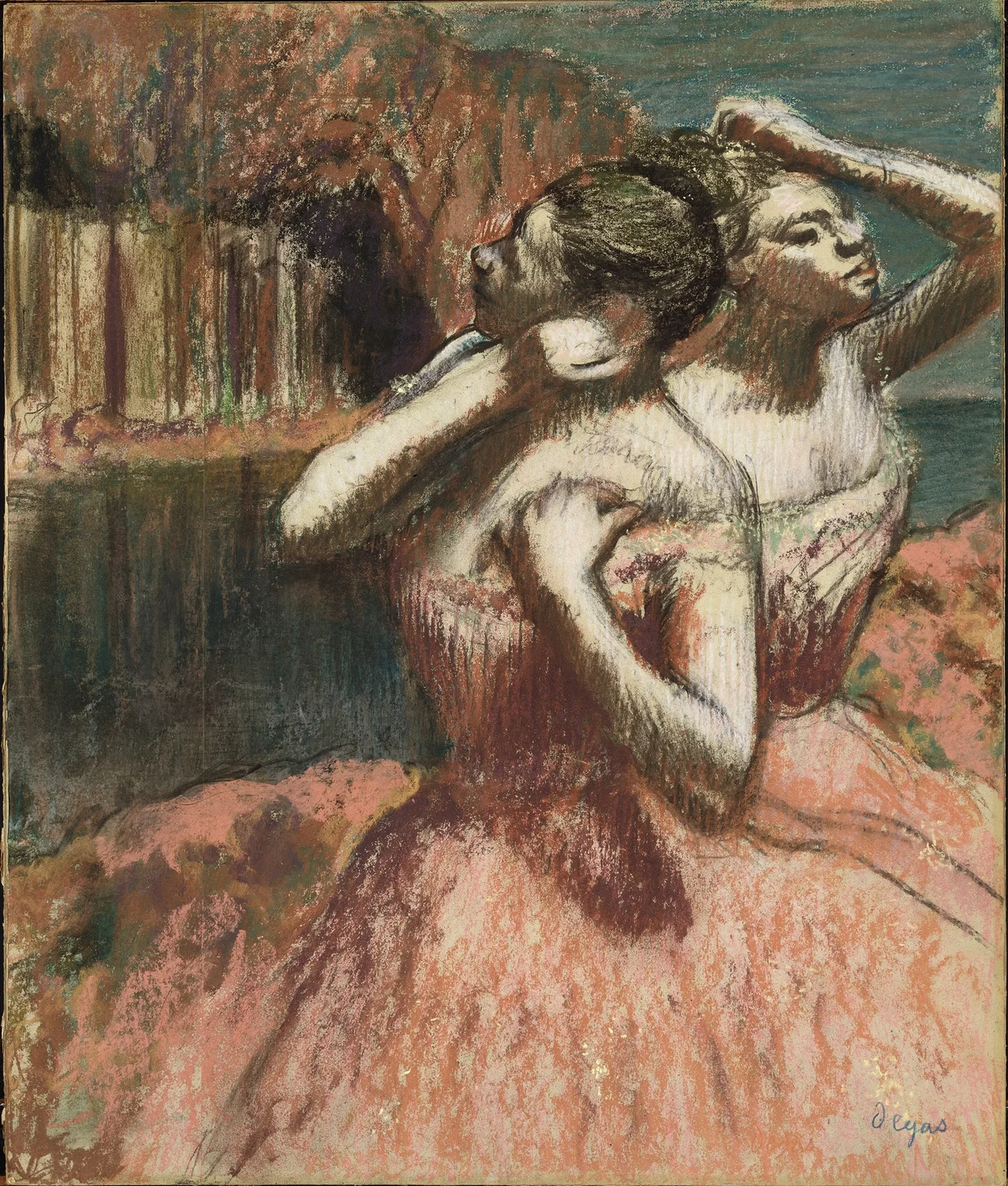 Two Dancers av Edgar Degas