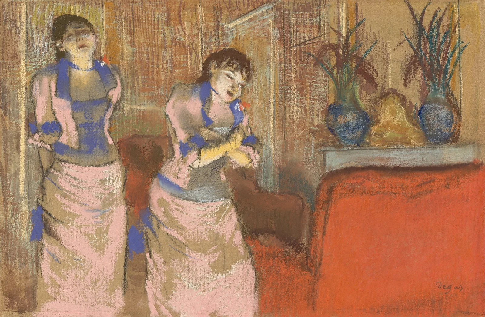Two Women av Edgar Degas