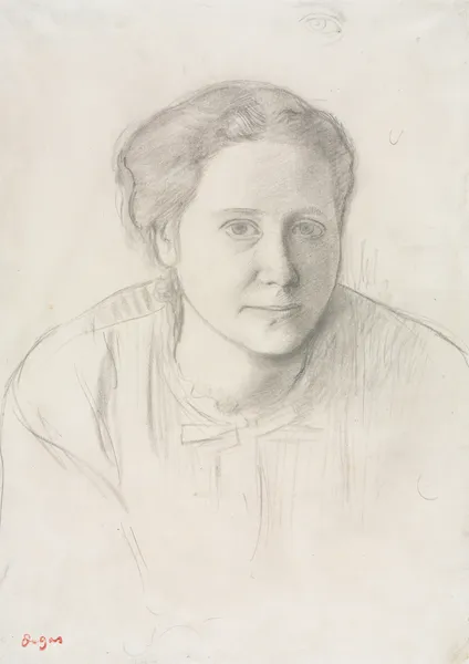 Victoria Dubourg, 1866 av Edgar Degas