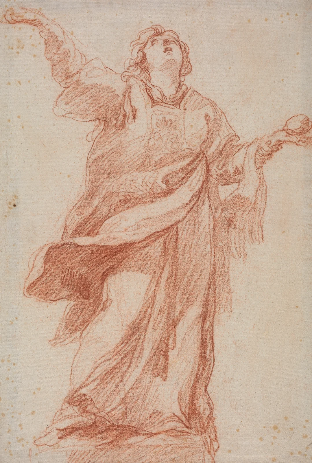 Saint Stephen in Ecstasy (second third 1700s) av Edmé Bouchardon
