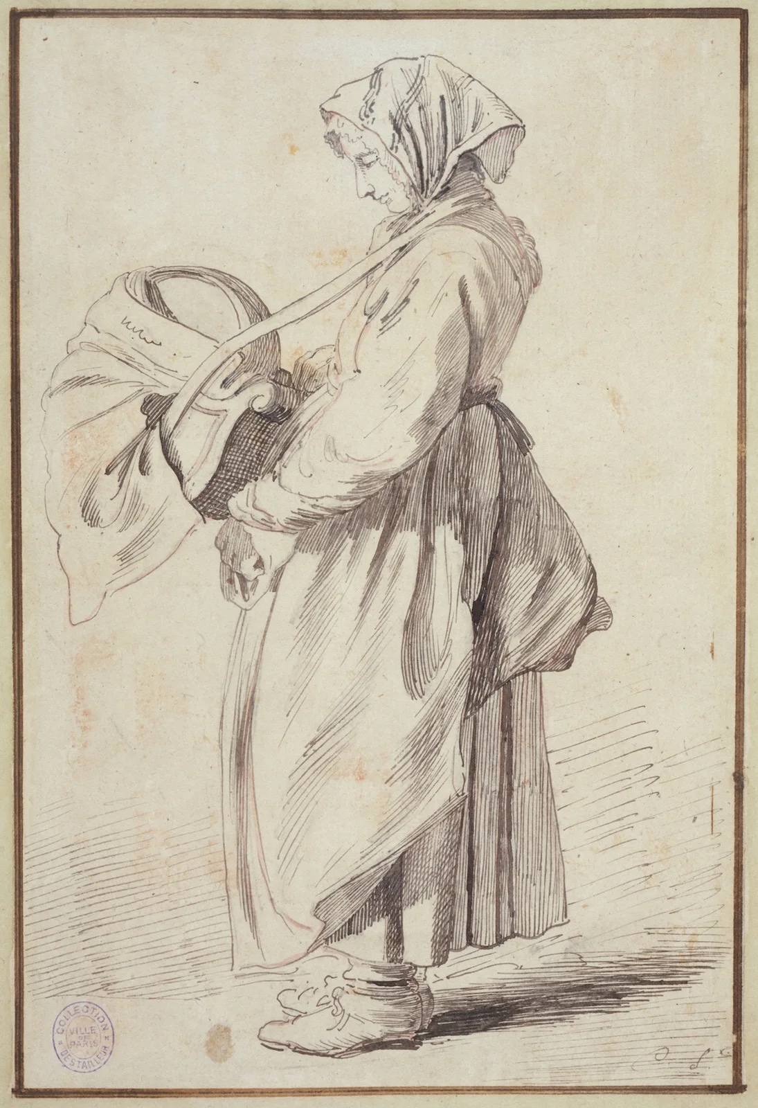 Savoyarde vielleuse av Edmé Bouchardon