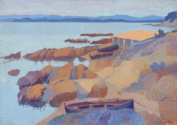 Calanque des Antibois av Henri-Edmond Cross