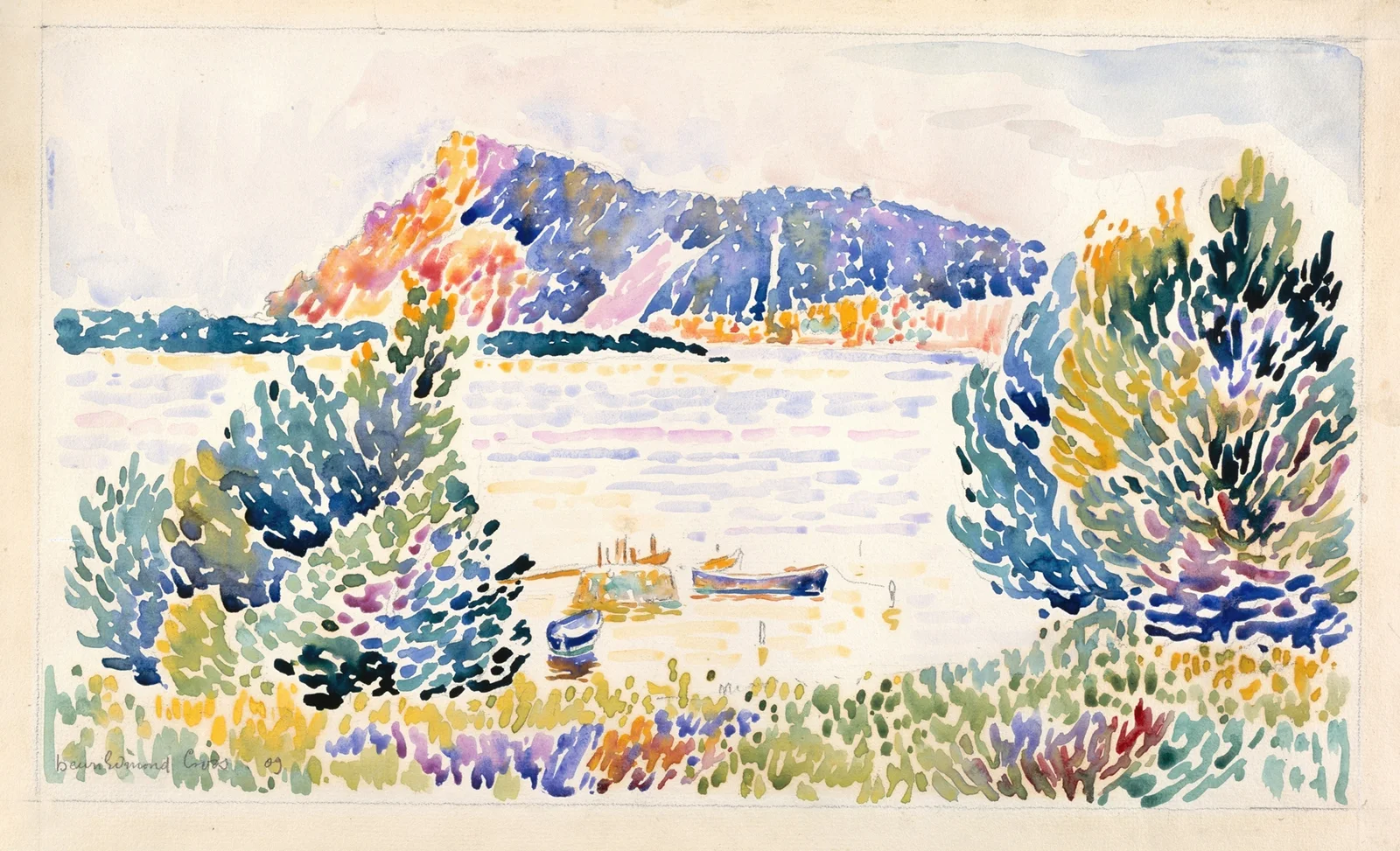 Cap Nègre av Henri-Edmond Cross