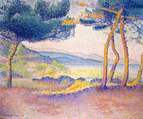 Pines Along the Shore av Henri-Edmond Cross