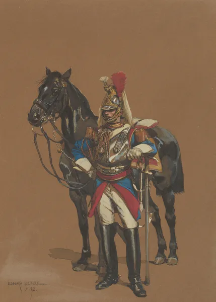 Cuirassier av Jean-Baptiste Édouard Detaille