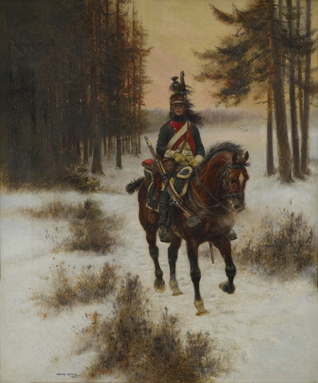 The Dragoon av Jean-Baptiste Édouard Detaille