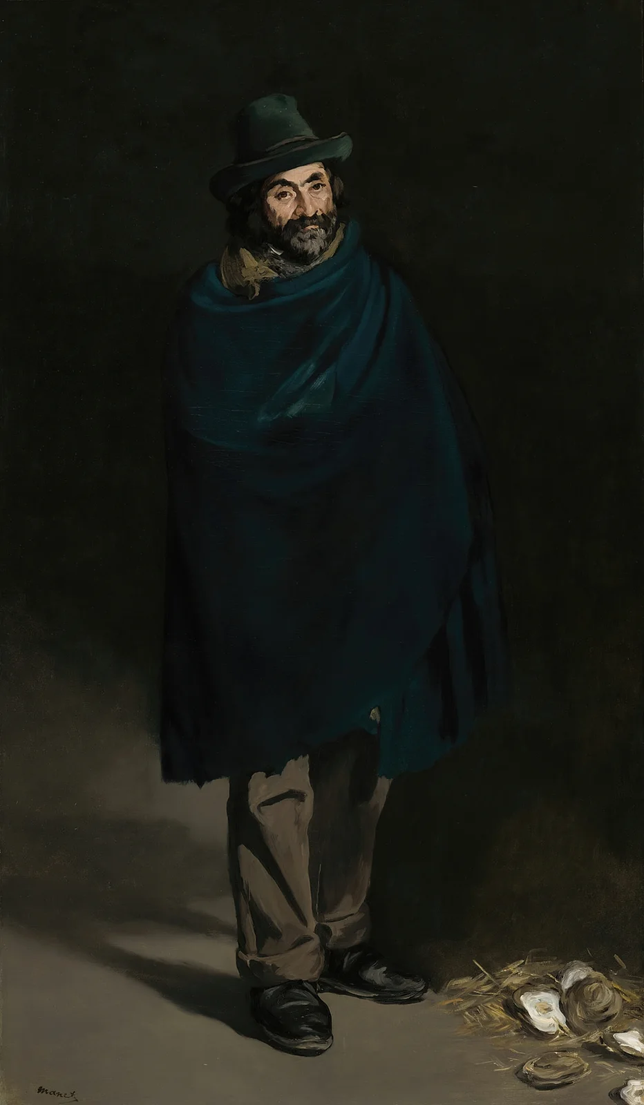 Beggar with Oysters (Philosopher) av Édouard Manet
