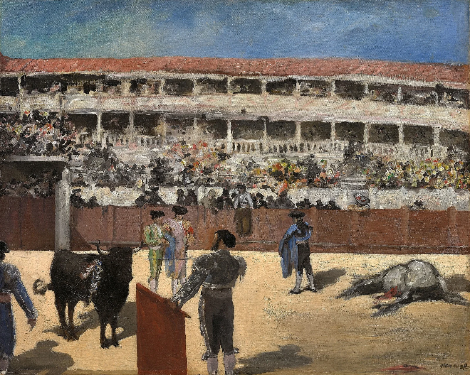 Bullfight, 1865 – nr 2 av Édouard Manet