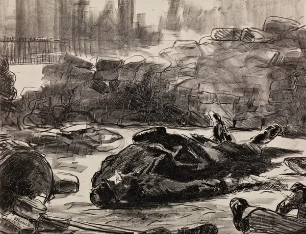 Civil War (Guerre civile) av Édouard Manet