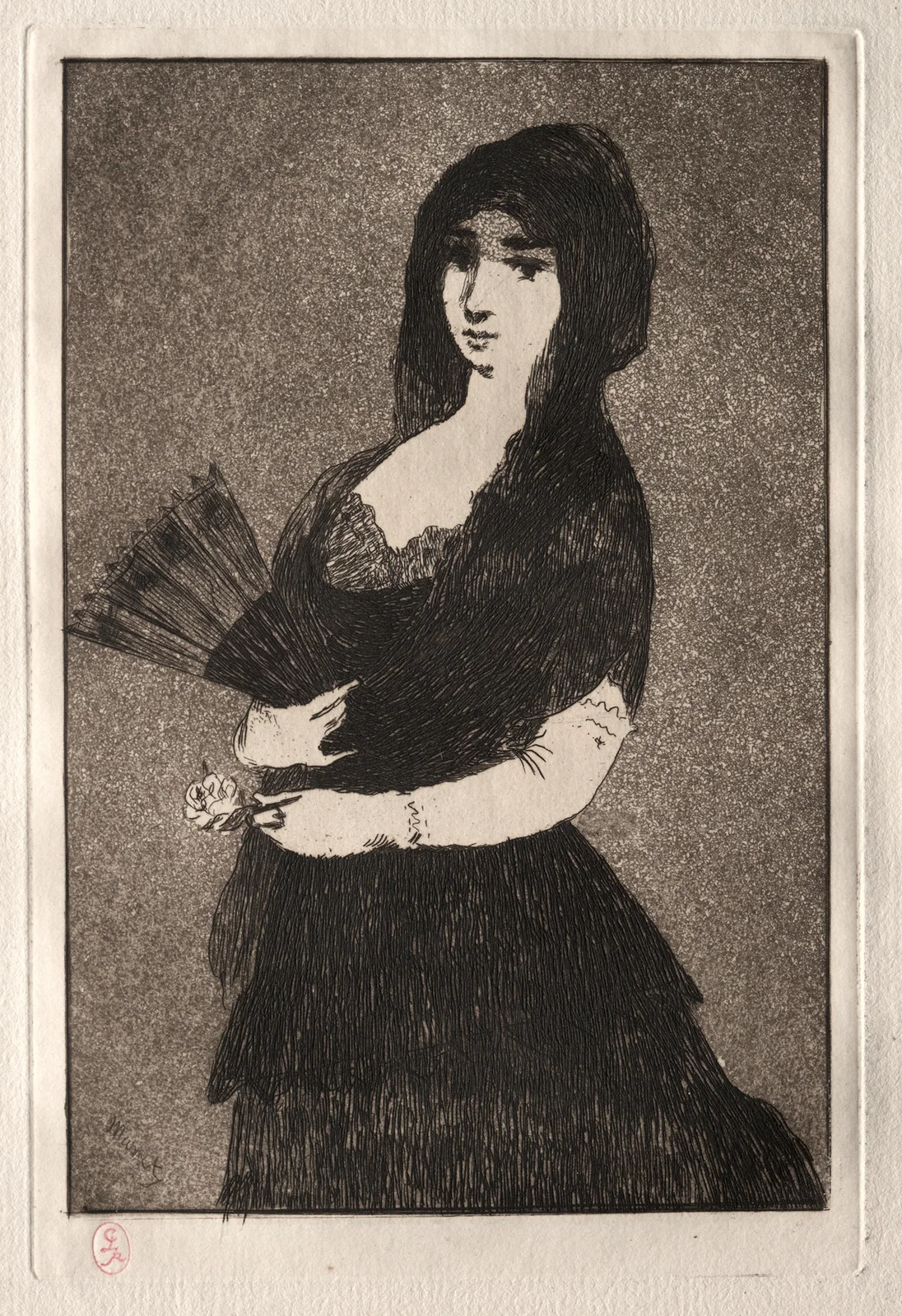 Exotic Flower (Fleur exotique) av Édouard Manet