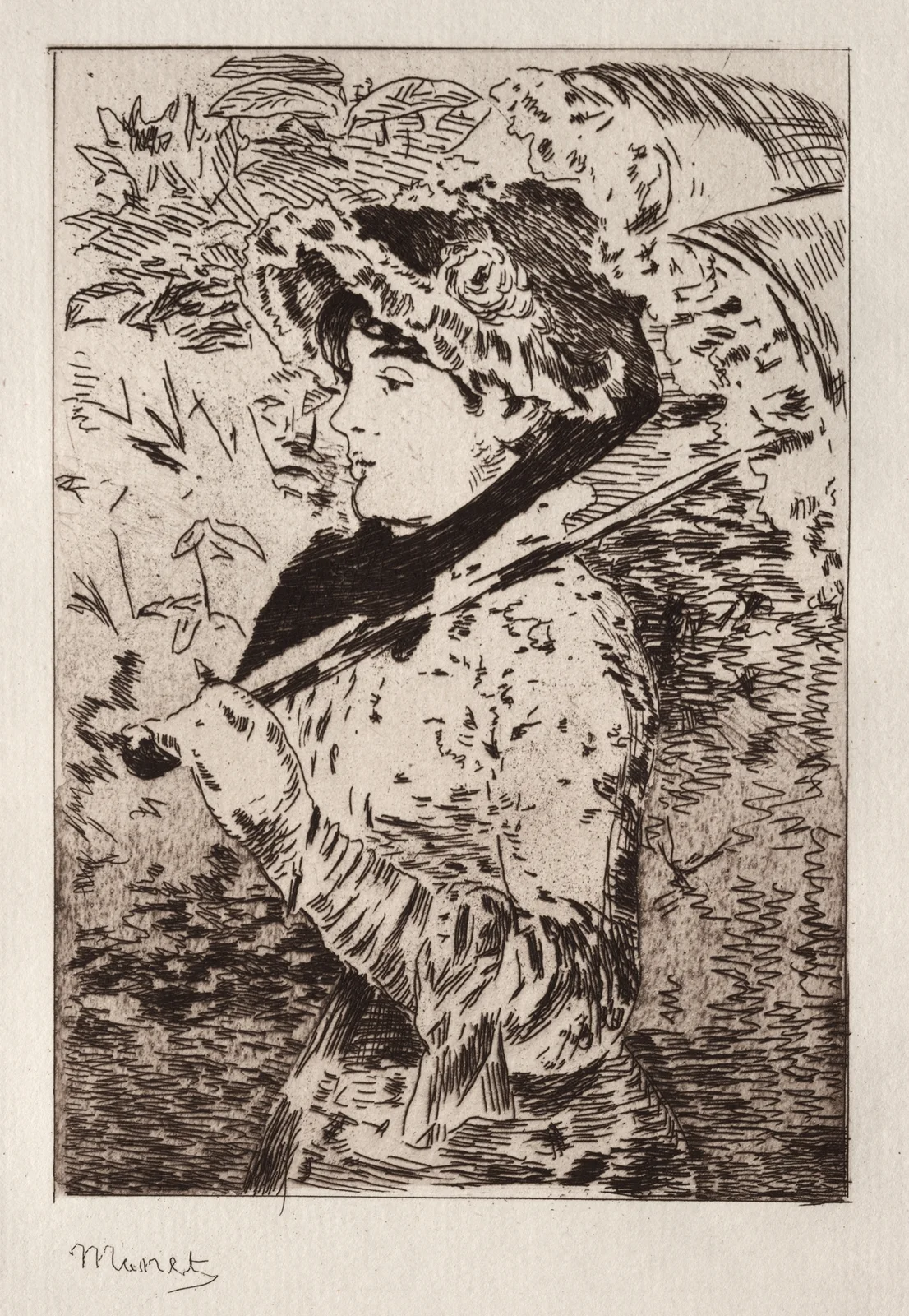 Jeanne; Spring av Édouard Manet