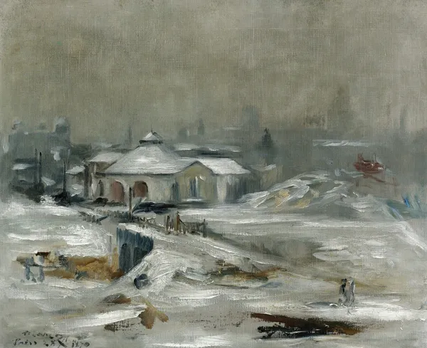 La Gare Du Chemin De Fer De Sceaux av Édouard Manet