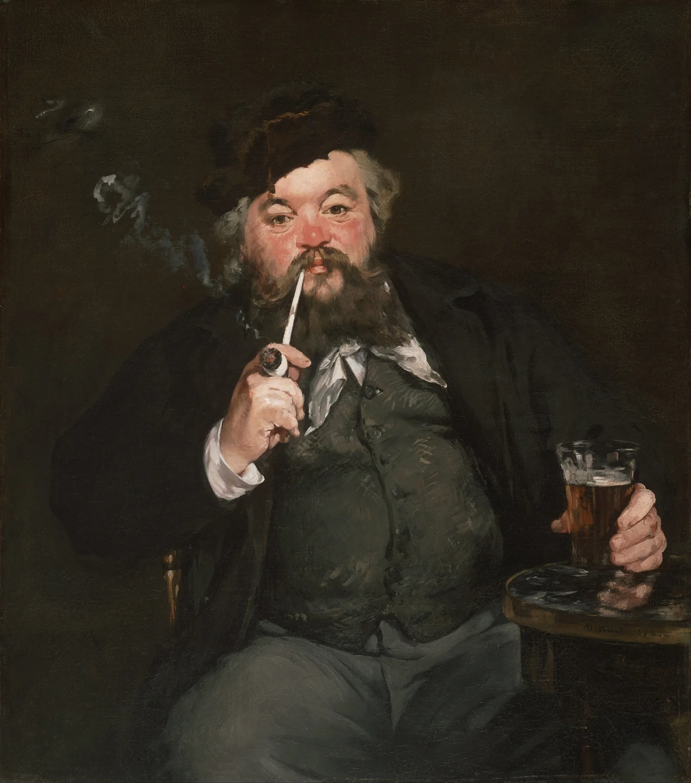 Le Bon Bock av Édouard Manet