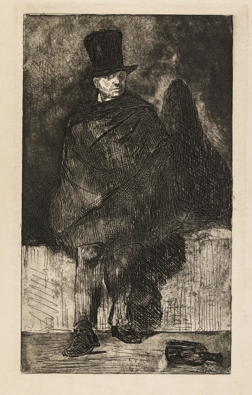 Le buveur d’absinthe av Édouard Manet