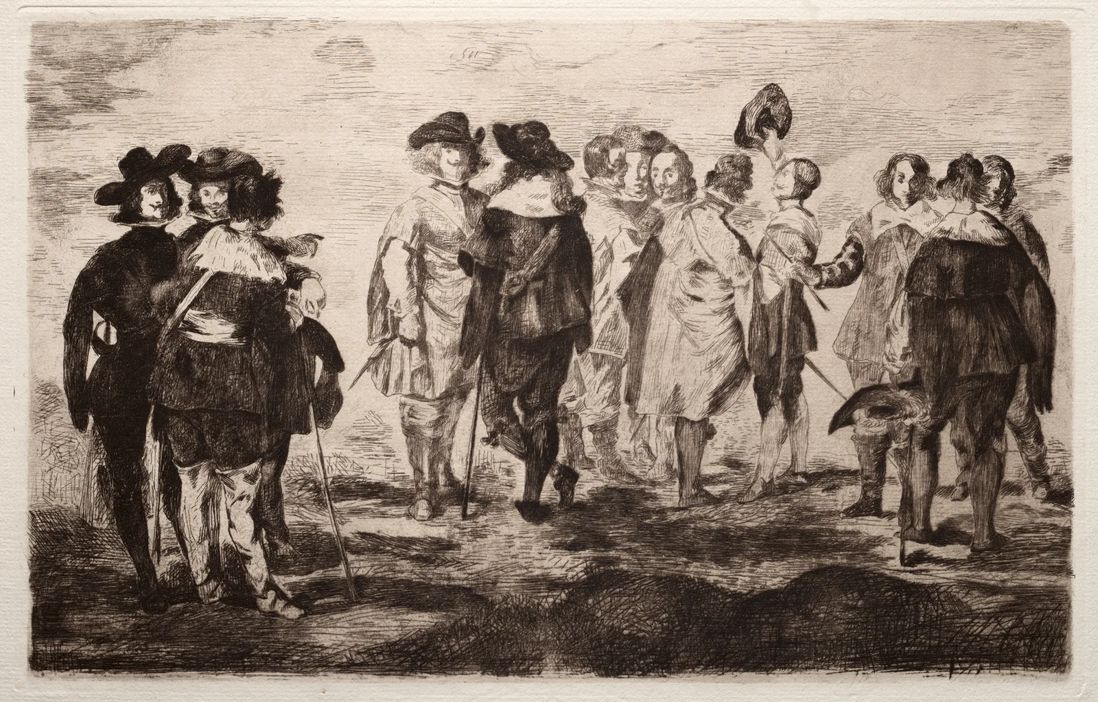 Les petits cavaliers av Édouard Manet