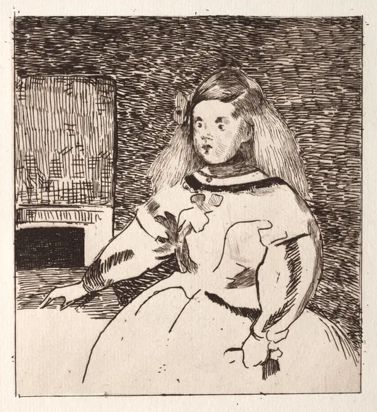 L’infante Marguerite av Édouard Manet