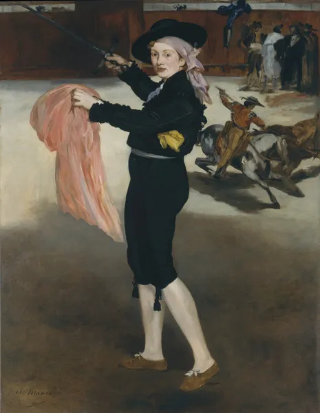 Mademoiselle V. . . in the Costume of an Espada av Édouard Manet
