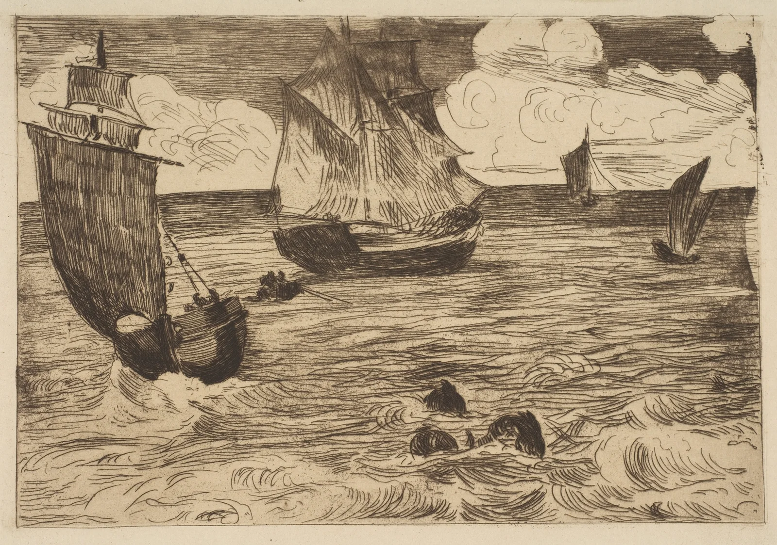 Marine av Édouard Manet