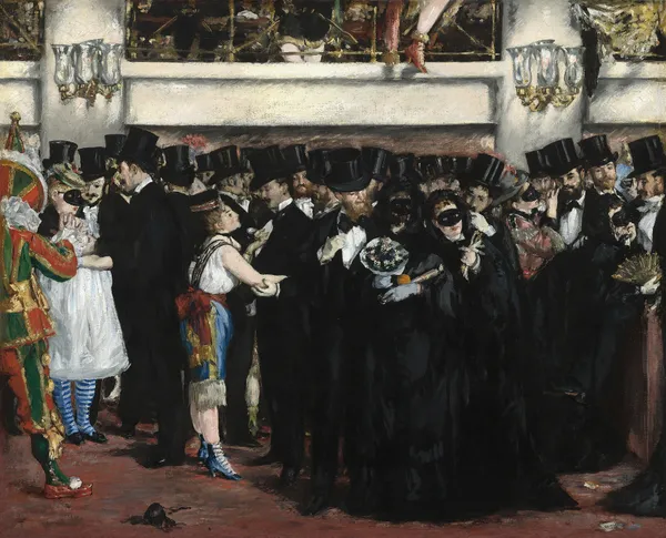Masked Ball at the Opera, 1873 – nr 2 av Édouard Manet
