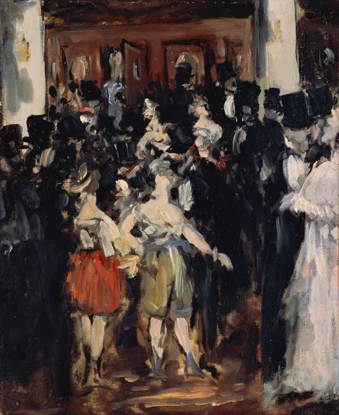 Masked Ball at the Opera, 1873 – nr 1 av Édouard Manet