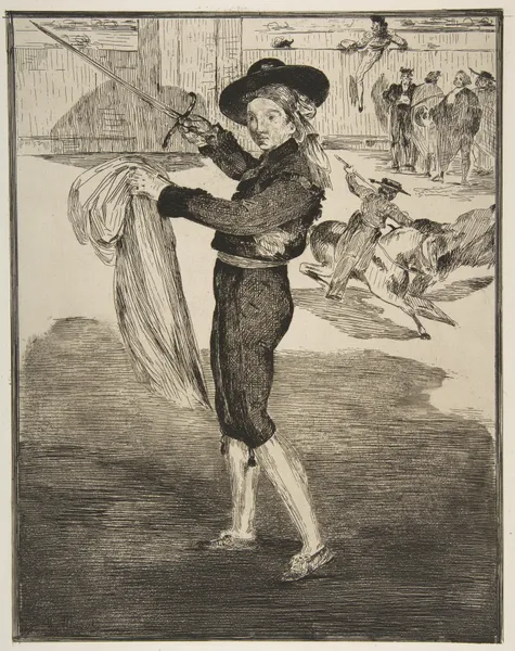 Mlle. Victorine in the Costume of an ‘Espada’ av Édouard Manet